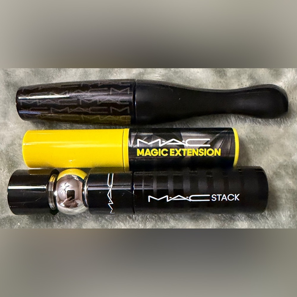 MAC Cosmetics Mascara Bundle - Black and Yellow; NWOT